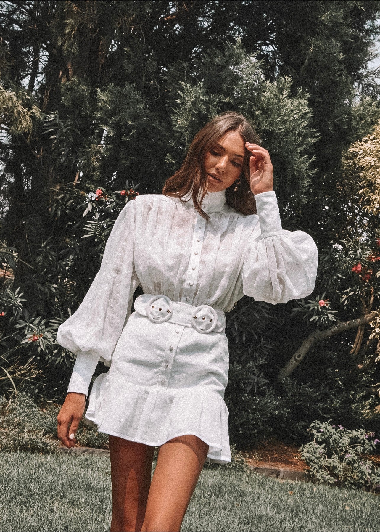 MCKENZIE MODE - Daisy Dress White