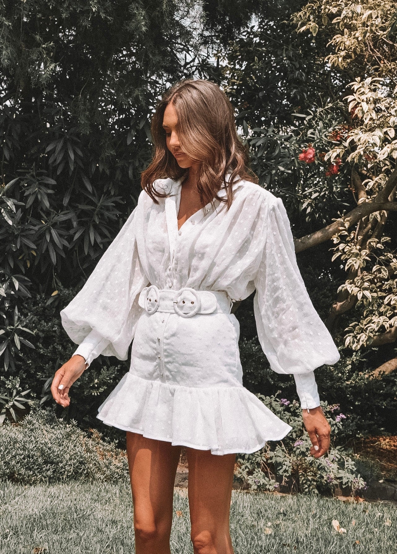 MCKENZIE MODE - Daisy Dress White