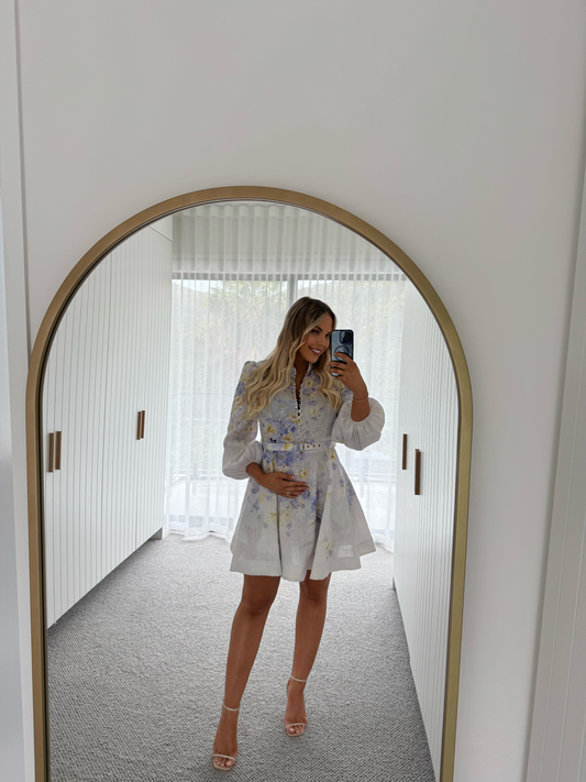 ZIMMERMANN – Crush Buttoned Mini Dress