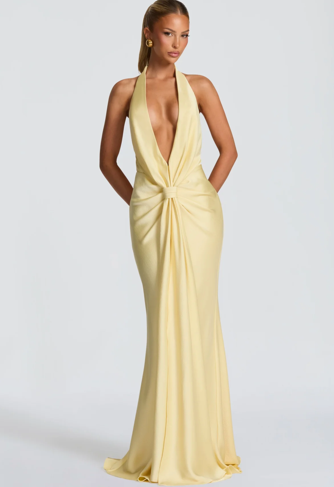 BABYBOO - Linette Gown - Lemon