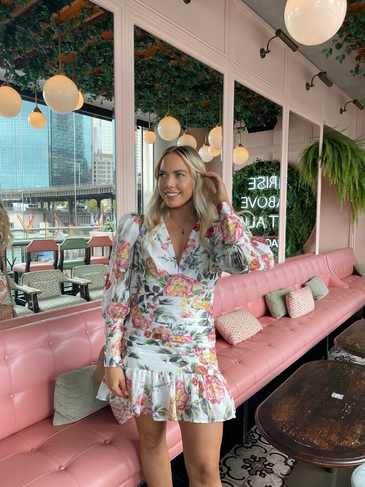 SHEIKE - Floral Mini Dress