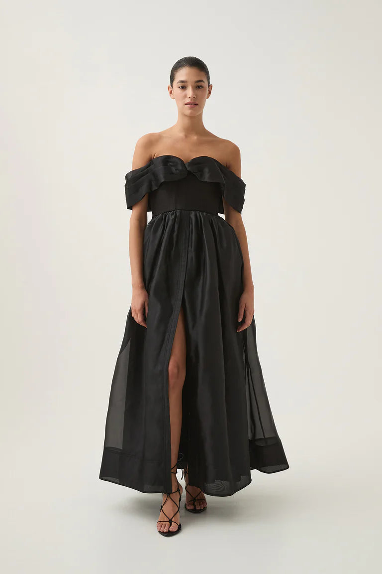 AJE - Cordelia Corseted Maxi Dress