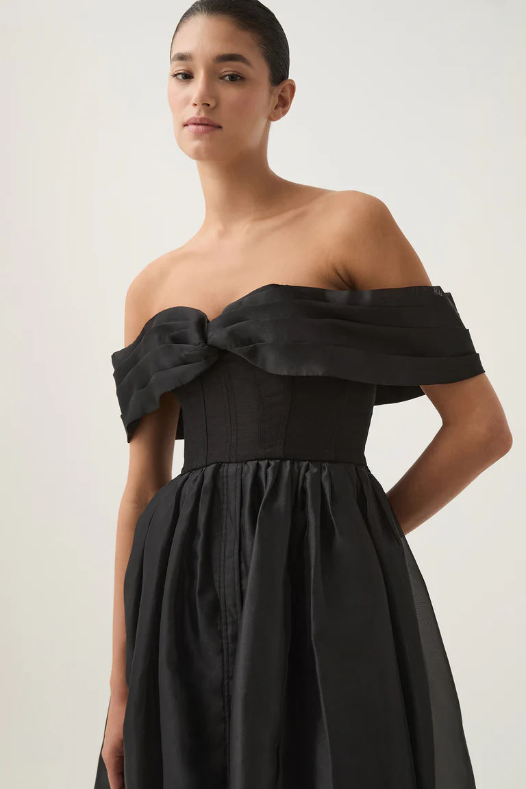 AJE - Cordelia Corseted Maxi Dress