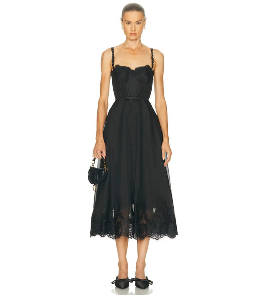 ZIMMERMANN - Hypnotic Lace Trim Gown