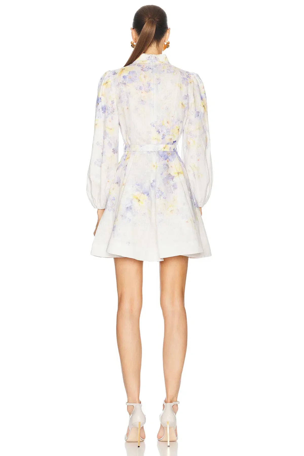 ZIMMERMANN – Crush Buttoned Mini Dress